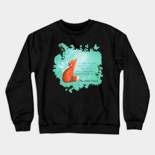 The Little Prince - Essential is invisible to the eye Crewneck Sweatshirt